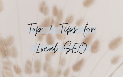 Top 7 Tips for Local SEO
